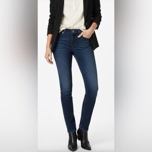 PAIGE Blue Boot Cut Jeans Modern Fit